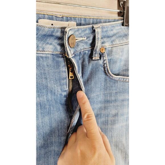 ACNE HEX LENA MID RISE SLIM FIT MEDIUM WASH JEANS, SZ 27x34 - Picture 5 of 16